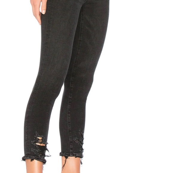 Agolde Sophie distressed jeans skinny high rise - Picture 8 of 12